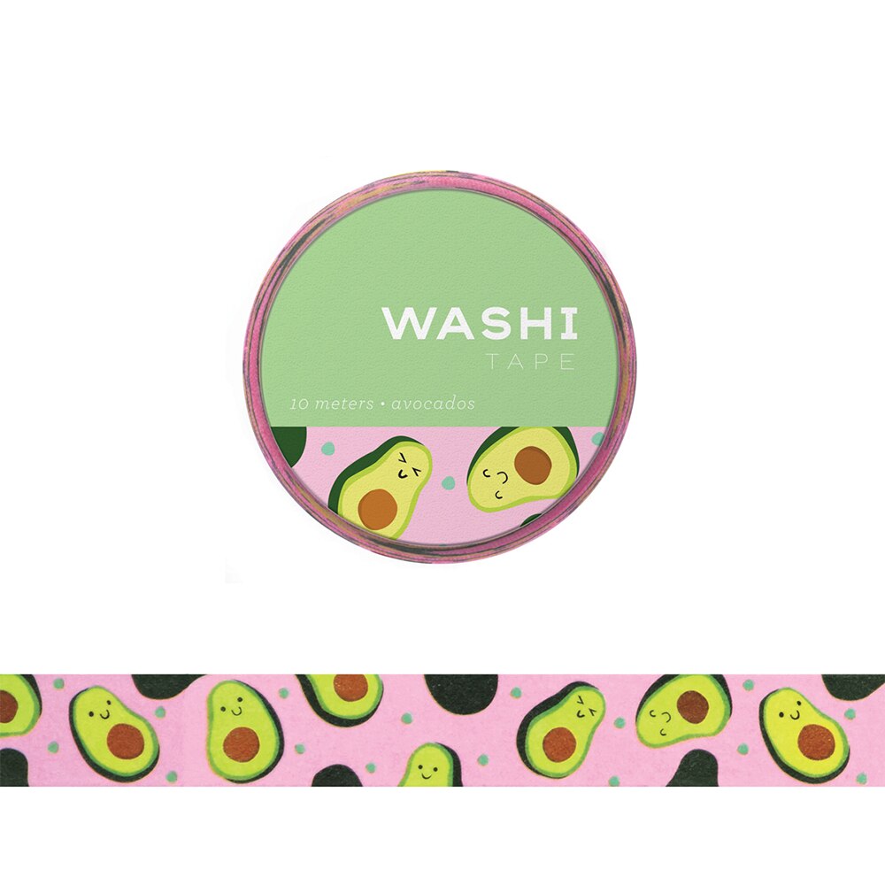 Washi Tape, Art & School, 670784, Girl of All Work, Washi Tape, Avocado